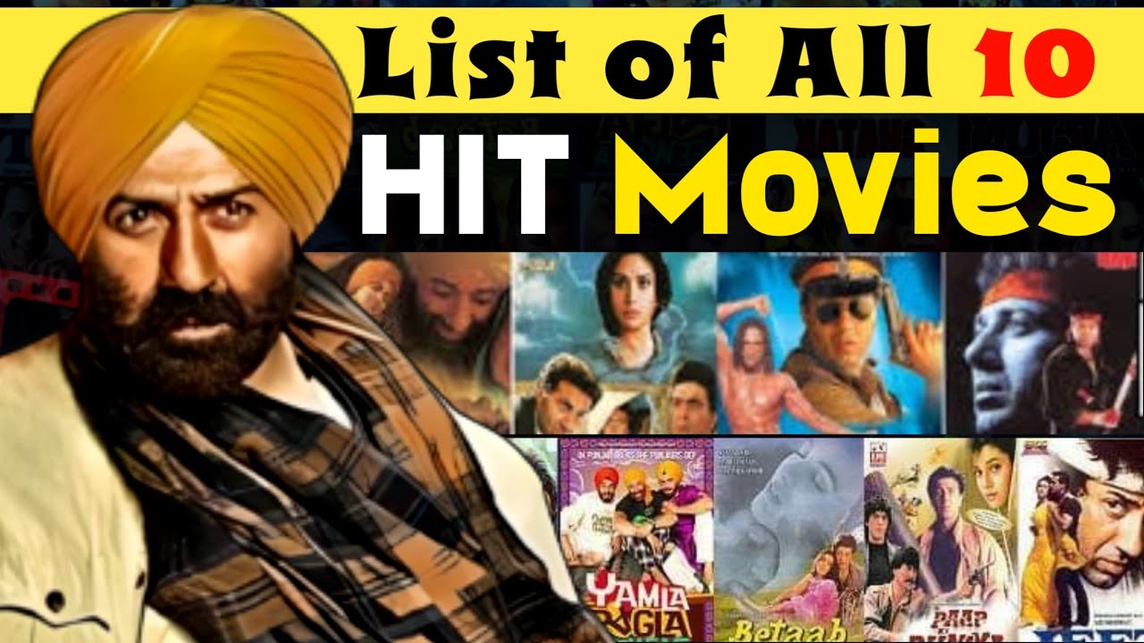 Hit Movies List of Sunny Deol
