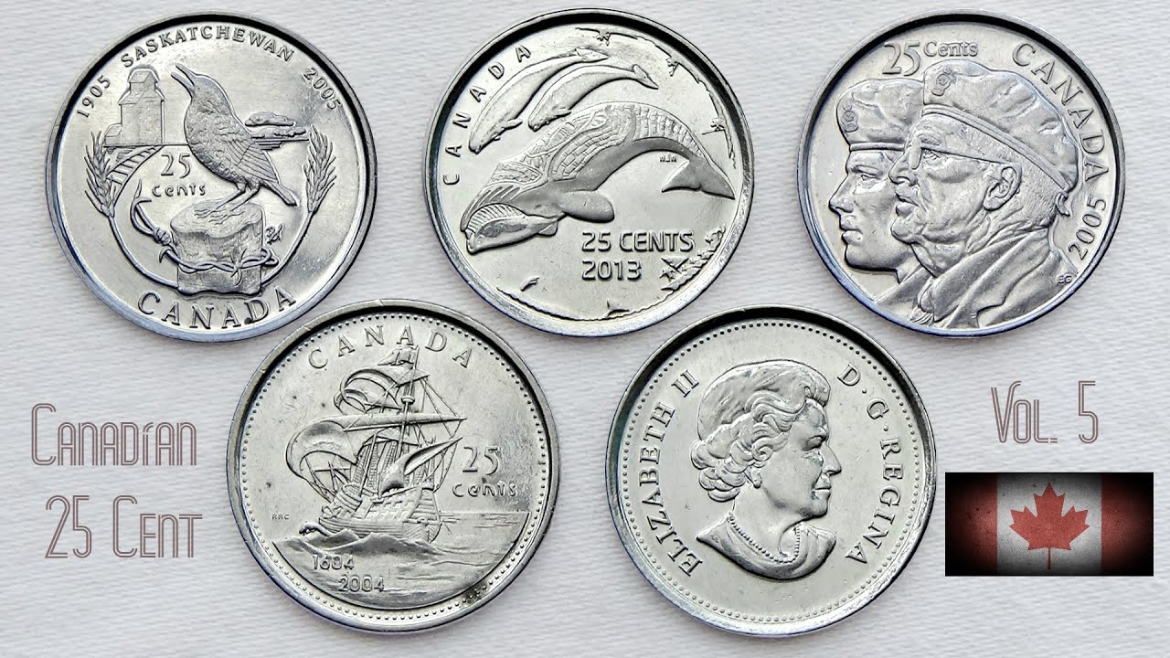 Canadian 25 Cent Commemorative Coins Vol.  5 | Canada