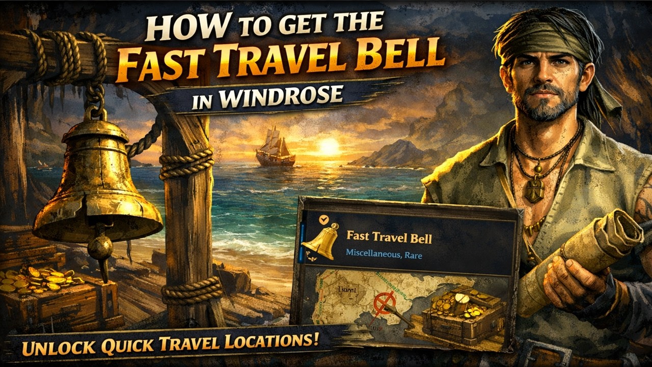 How to Get the Fast Travel Bell in Windrose (Step by Step)
