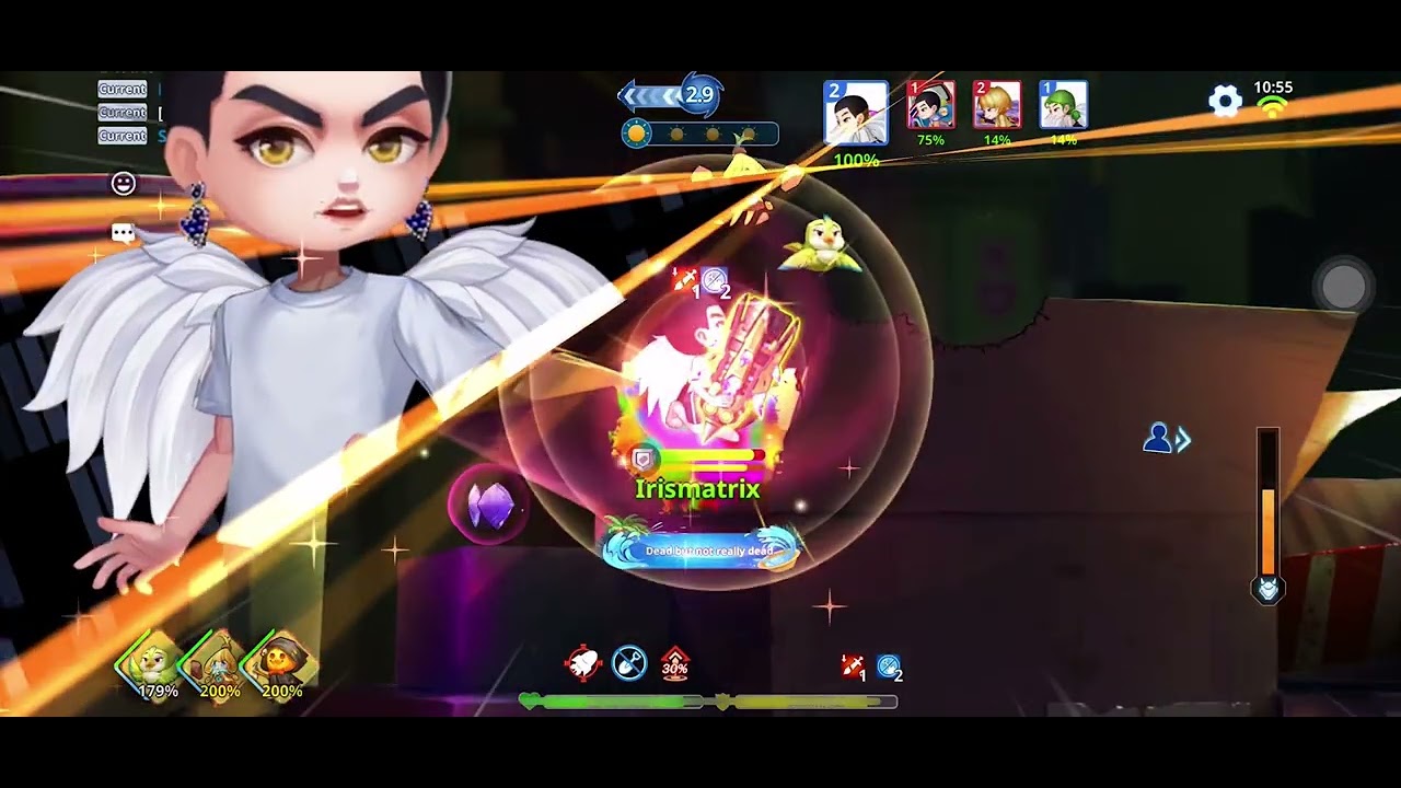 Ballistic Hero VNG /Crystal Cannon/ How to use gravitational bullet / 2vs2 mode 