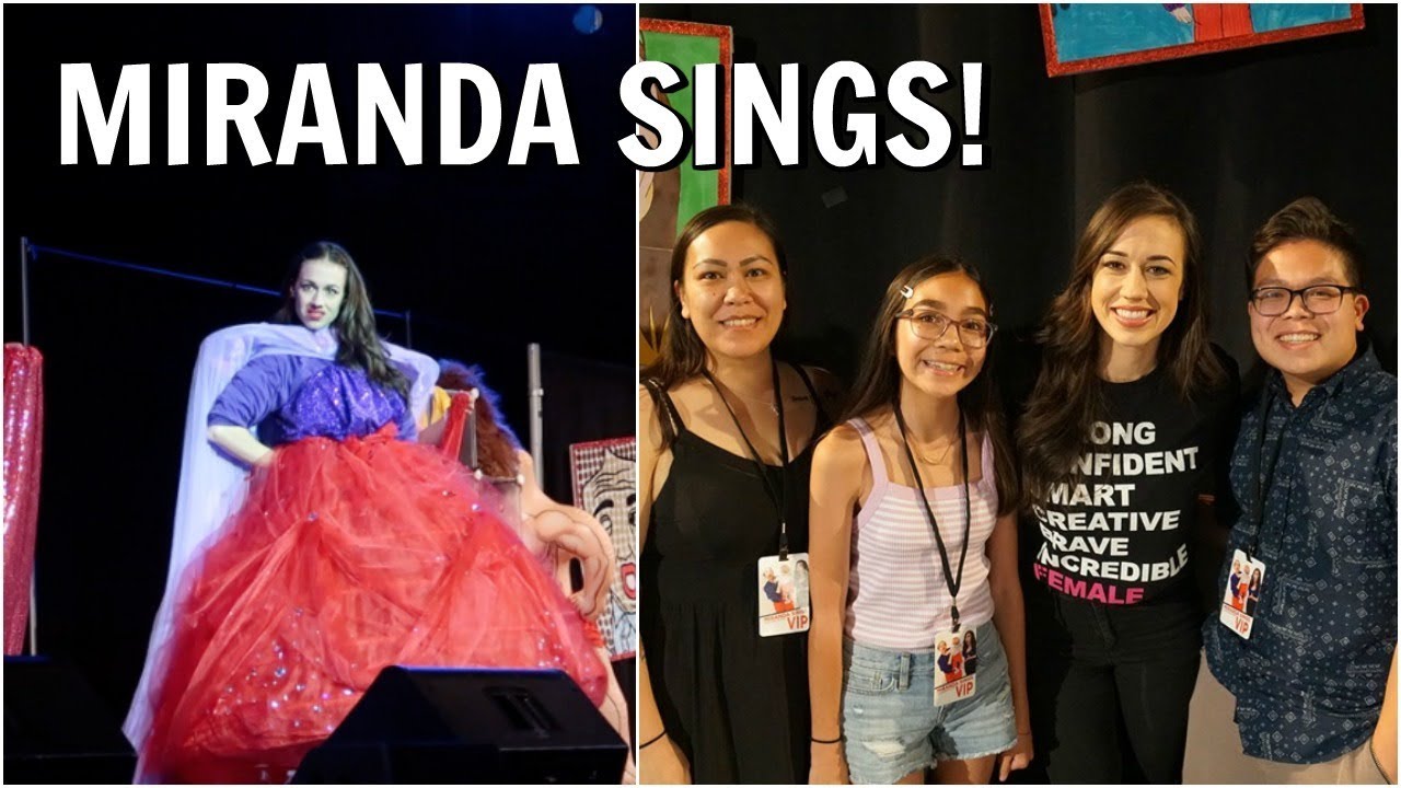 MIRANDA SINGS CONCERT + WE MET COLLEEN! - June 9, 2019