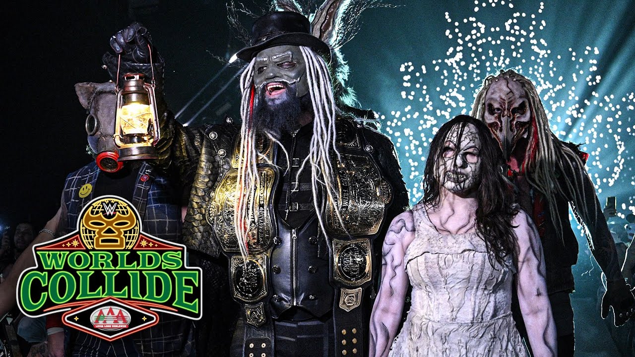 Wyatt Sicks вторгаются на Worlds Collide, чтобы сокрушить Pagano и Psycho Clown: лучшие моменты W...