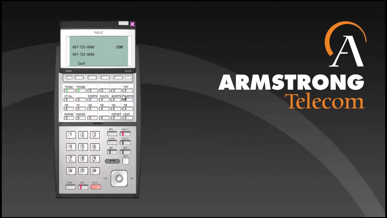 NEC UX5000 - Conference Call Feature