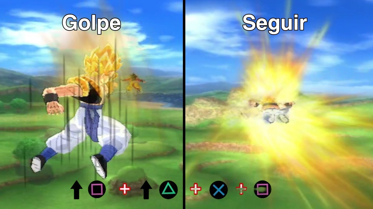 Como hacer el COMBO golpear, teletransportar y seguir - Dragon Ball Budokai Tenkaichi 3