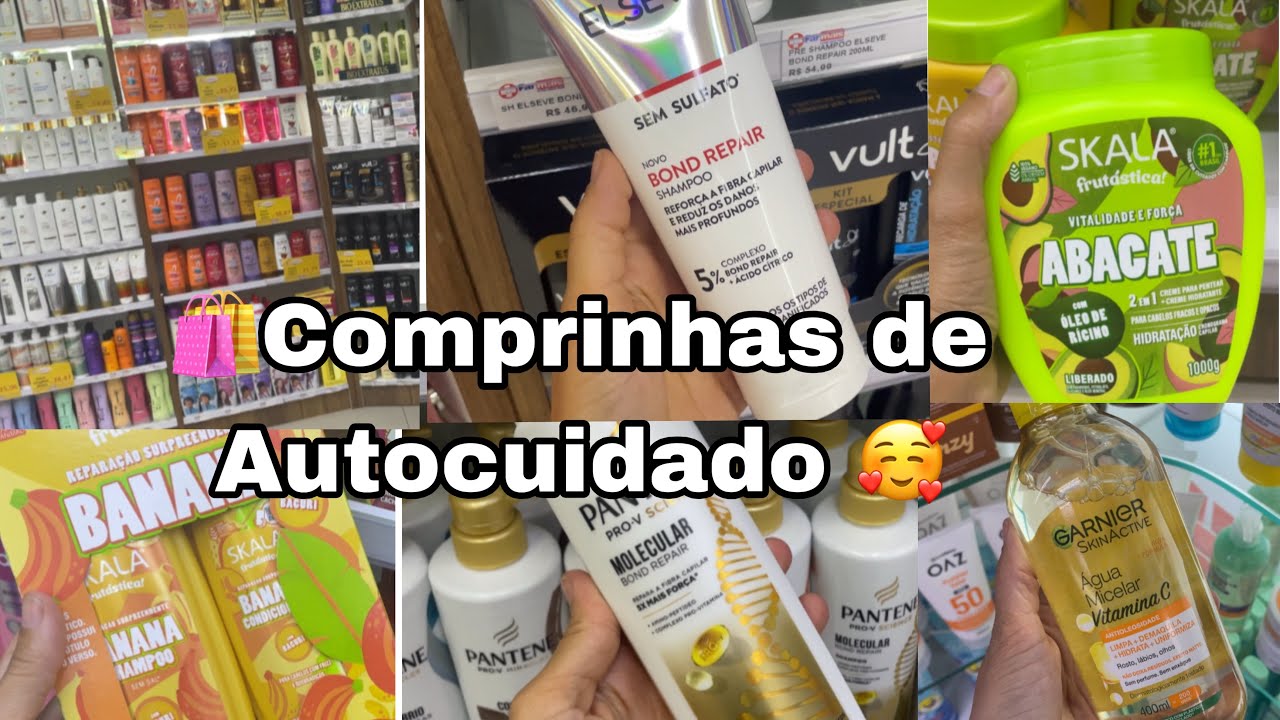 🛍️VLOG COMPRINHAS DE AUTOCUIDADO NA FARMÁCIA 😍