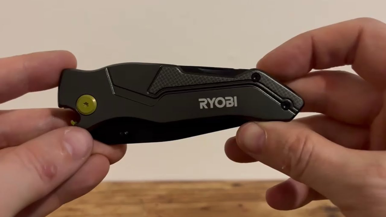 Ryobi Multifunction Folding Knife RFKMF1 review