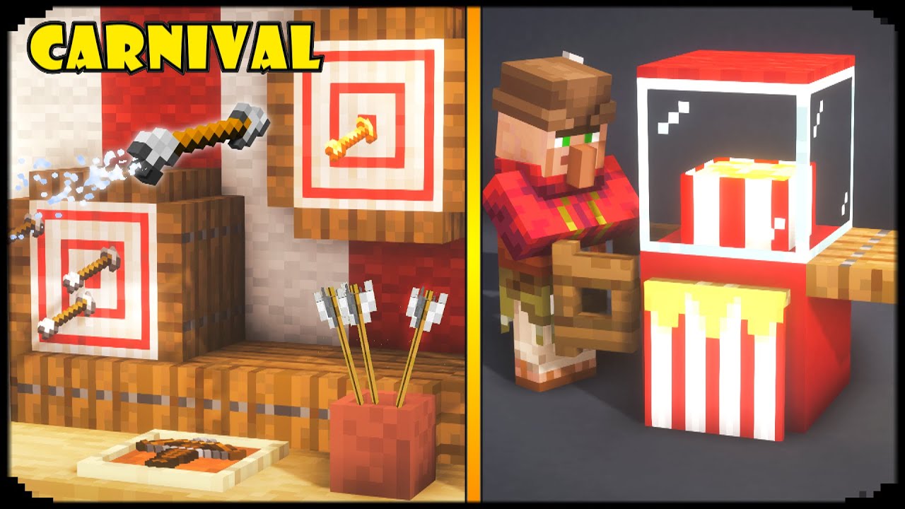Minecraft: 10+ Carnival Build Ideas | Minecraft Build Hacks