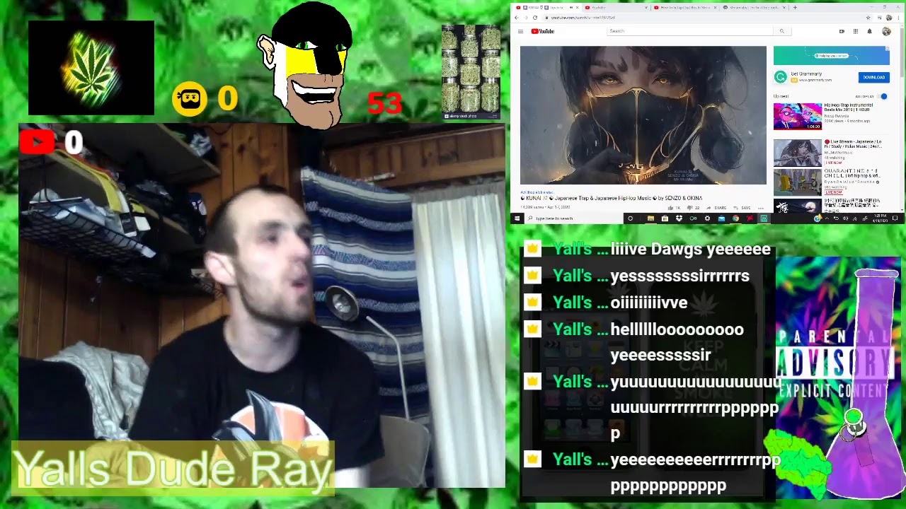Marijuana Lockdown Quarantine Smoke Sesh! Covid 420, Cannabis19 coughs