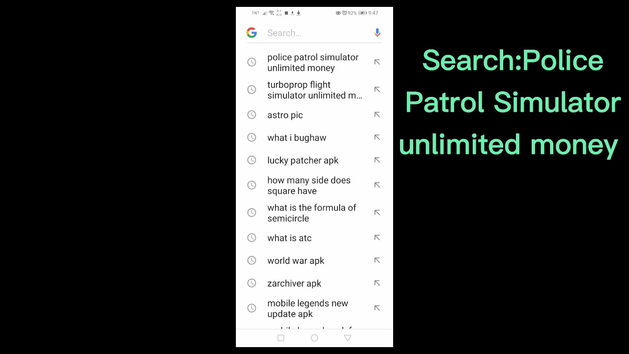 How to download police patrol simulator unlimited funds