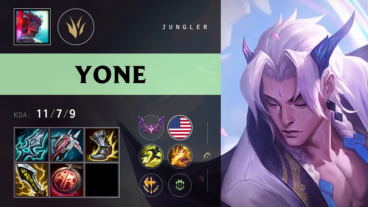 Yone Jungle vs Morgana - NA Master Patch 26.14