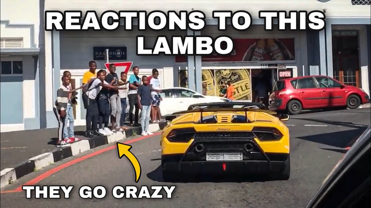 Lamborghini Huracan Performante Spreads Joy In Cape Town