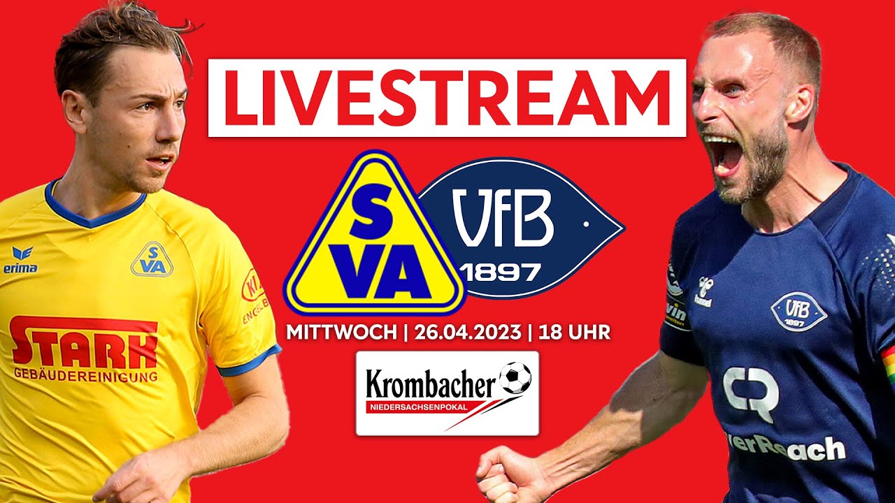 RE-LIVE: SV Atlas Delmenhorst - VfB Oldenburg | Krombacher Niedersachsenpokal Halbfinale