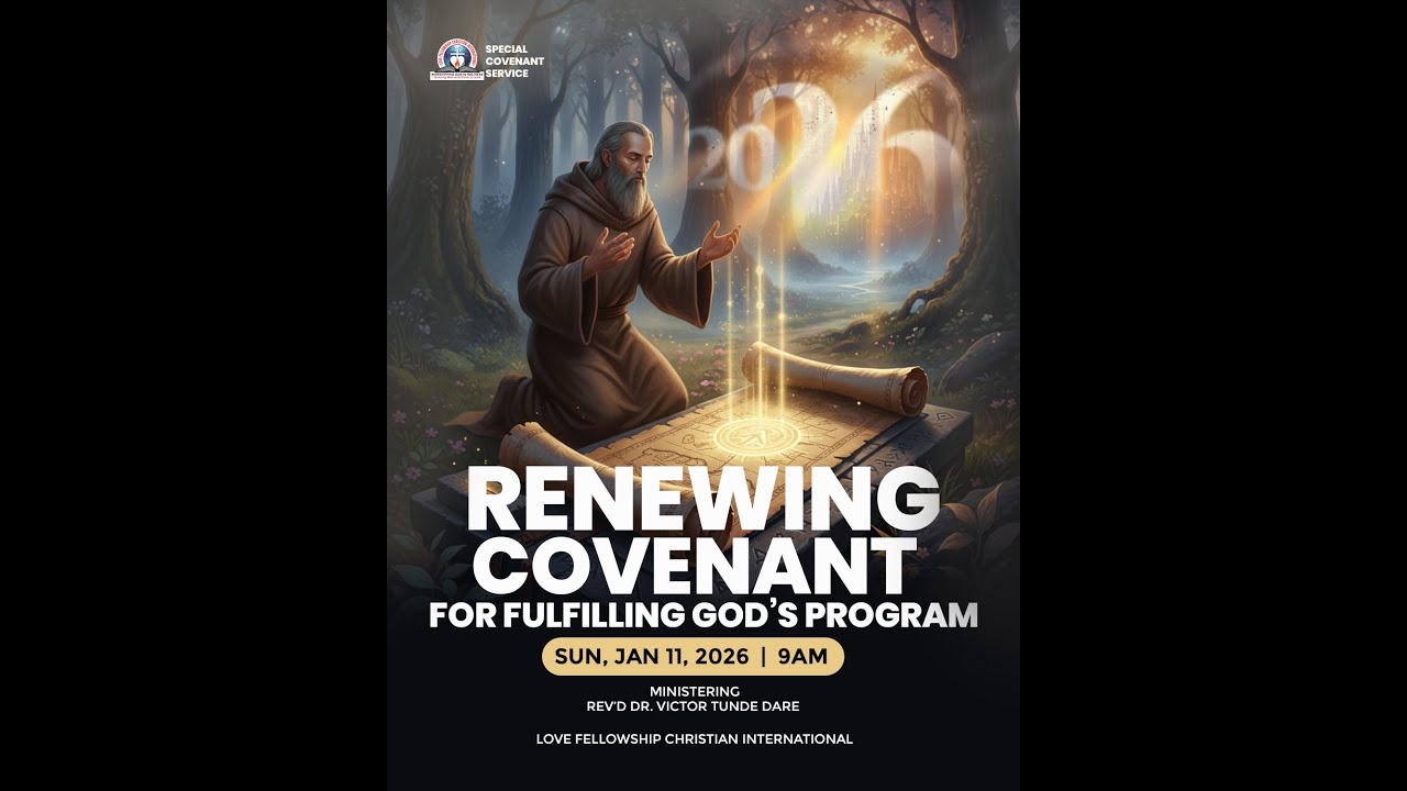 Worship Service | Renewing Covenant for fulfilling God's Program | 11.01.2025