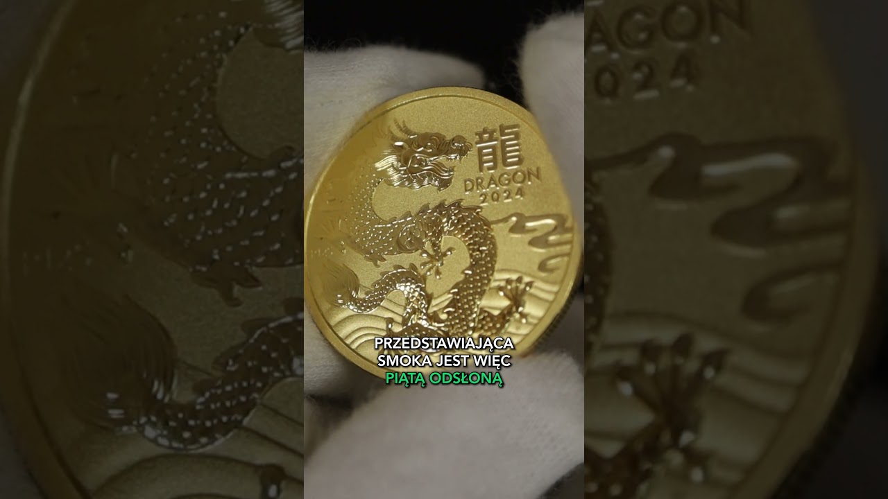 Dlaczego ZŁOTY LUNAR 2024 - Rok Smoka to DOBRA INWESTYCJA? #złoto #inwestycje #lunar #monety