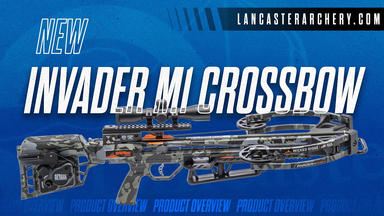 Wicked Ridge Invader M1 De-Cock Archbow: Снимите курок с курка Acu-Draw!