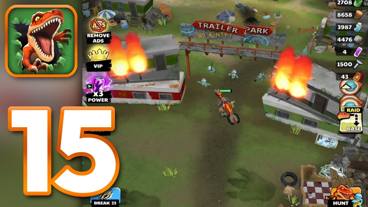 Raptor Evolution - Walkthrough Gameplay Part 15 - RAID 26-32 (iOS, Android)