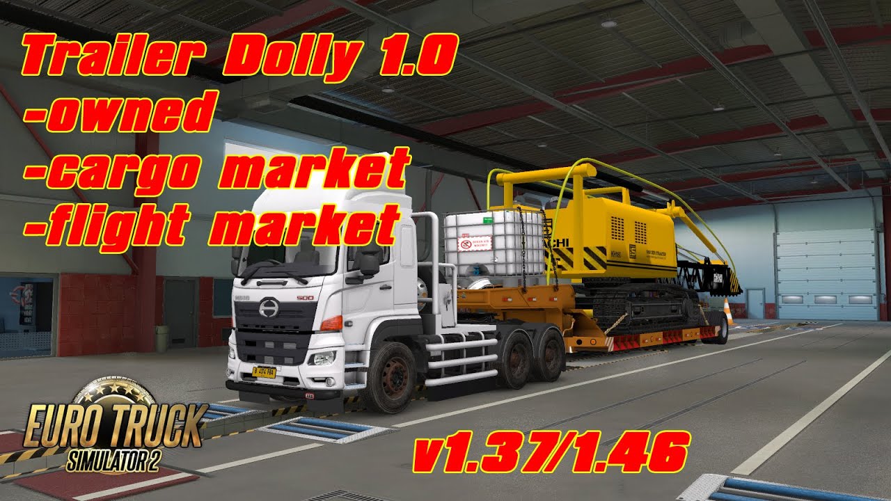 Link Trailer Dolly 1.0 ETS 2 V1.37,1.46