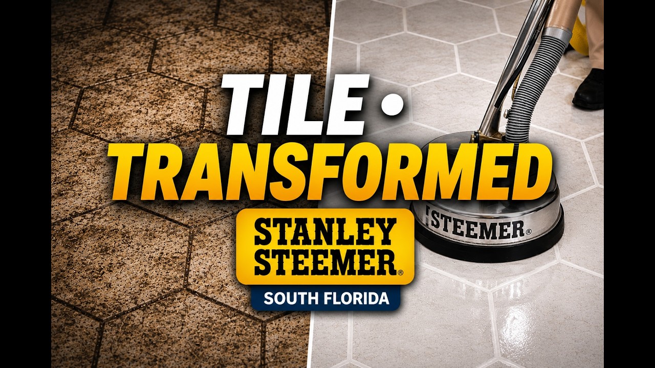 You Won’t Believe This Tile & Grout Cleaning | Looks Brand New Again