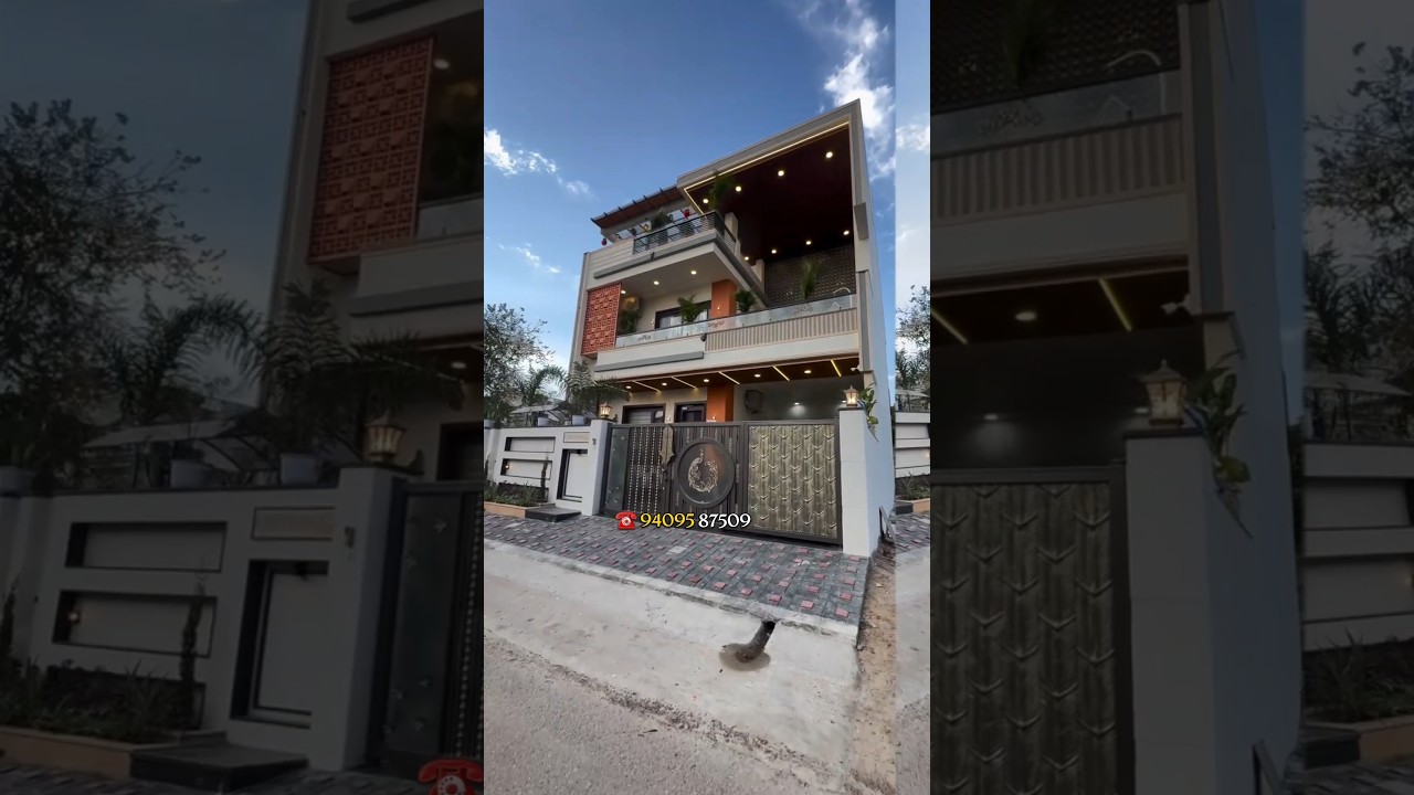 Double Height Living Room वाली 5BHK Villa देखो! 🔥 #JaipurHomes #Shorts