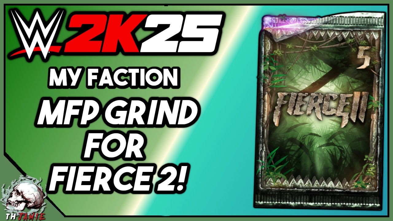 GRIND FOR FIERCE 2! WWE 2K25 MyFaction LIVE!