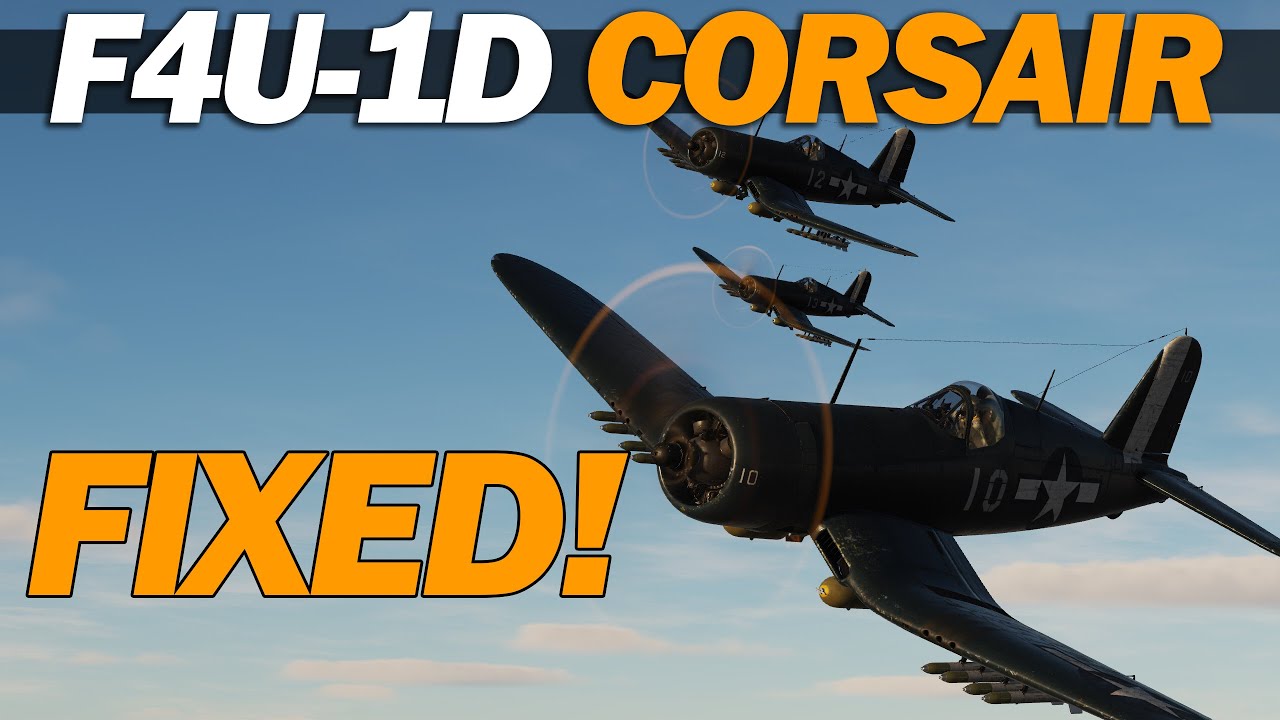 Fixing the flight model: F4U-1D in DCS WORLD