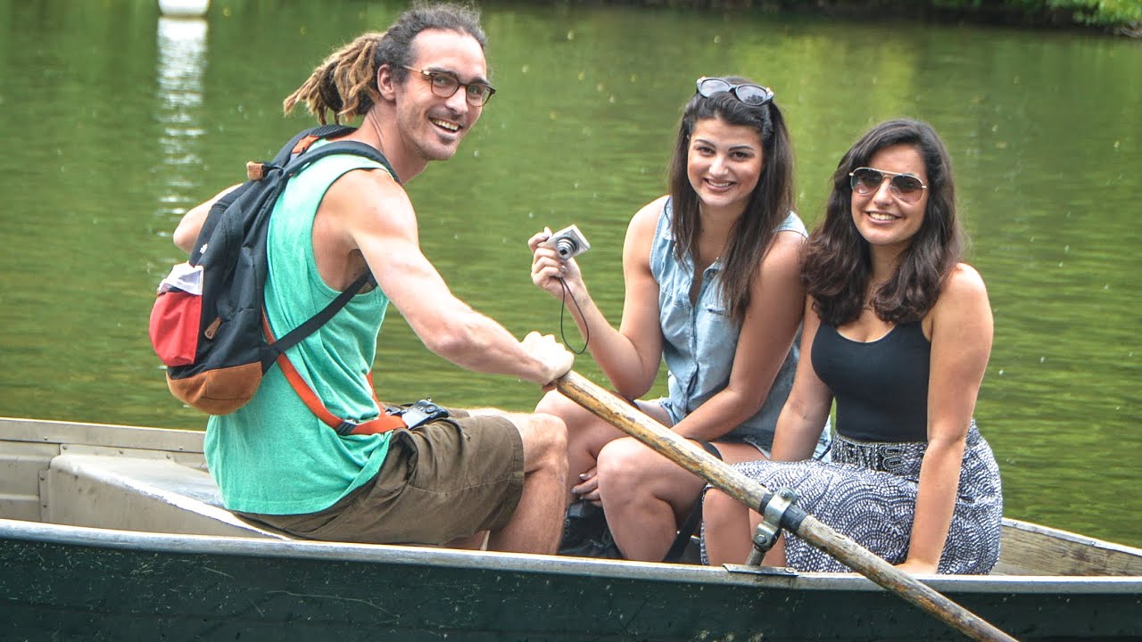 TWO GIRLS AND A BOAT