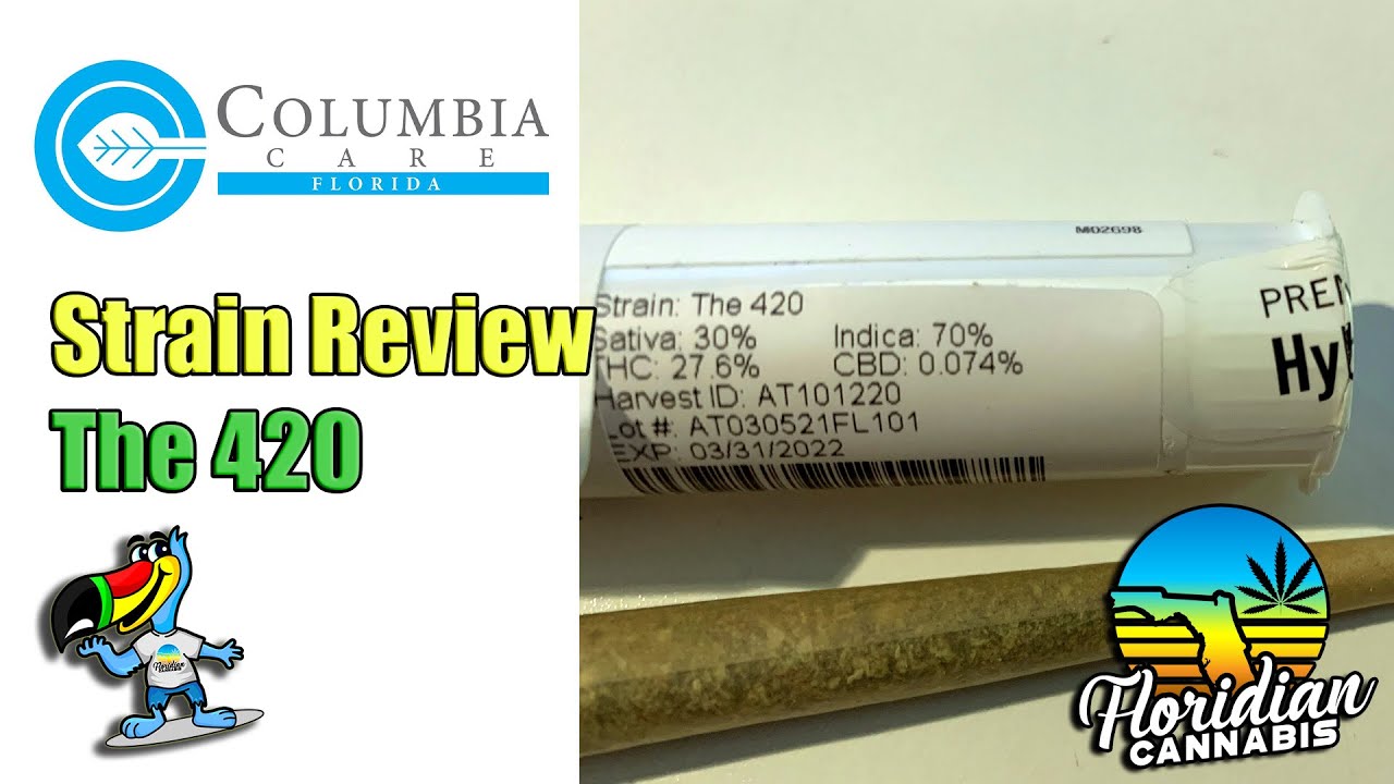 STRAIN REVIEW: The 420 Pre-Roll from Columbia Care FLORIDIAN CANNABIS