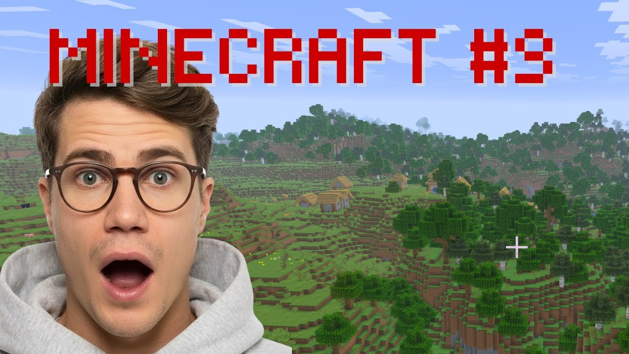 Minecraft #009 | Unser erstes Dorf! Wird das die neue Base?!