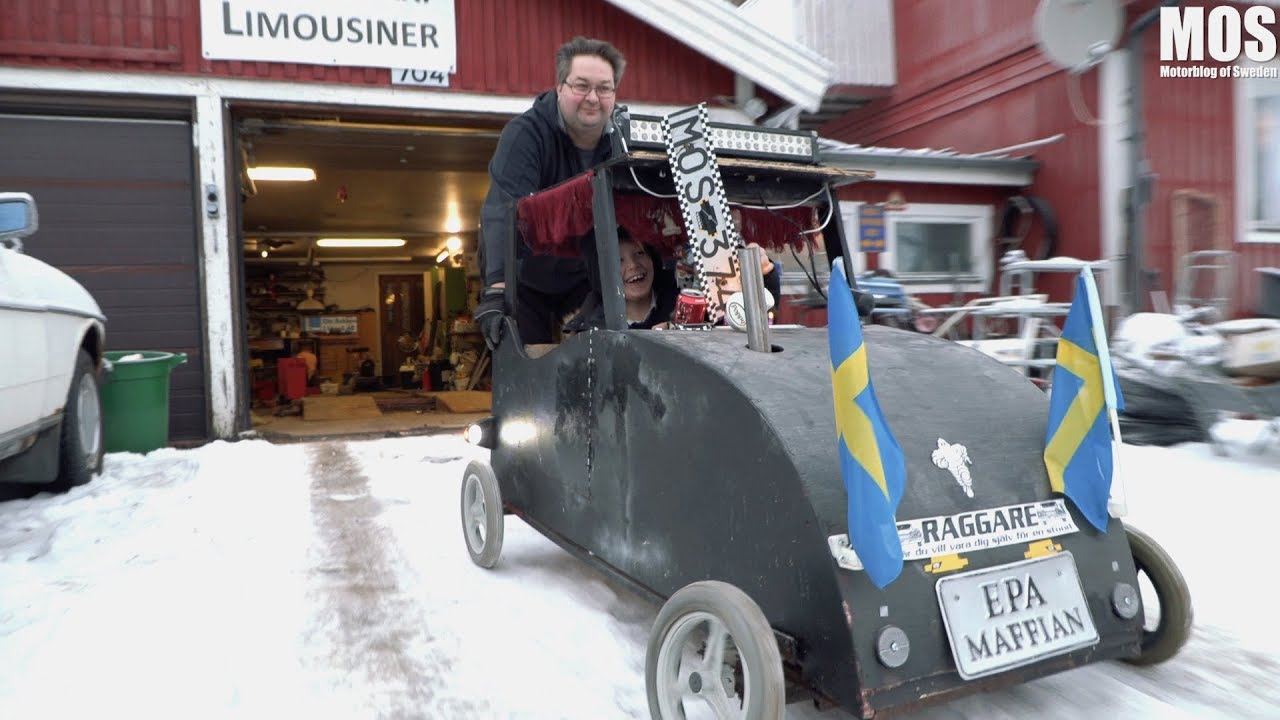 Elvis lådbil och traktorbygge