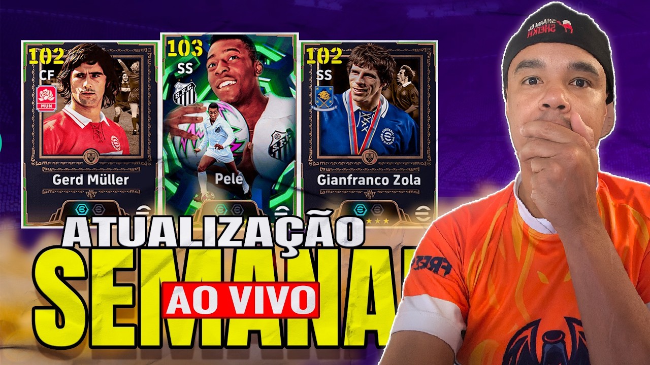 ATUALIZAÇÃO SEMANAL NOVOS EPICOS PELÉ + ZOLA + MÜLLER #efootball2026