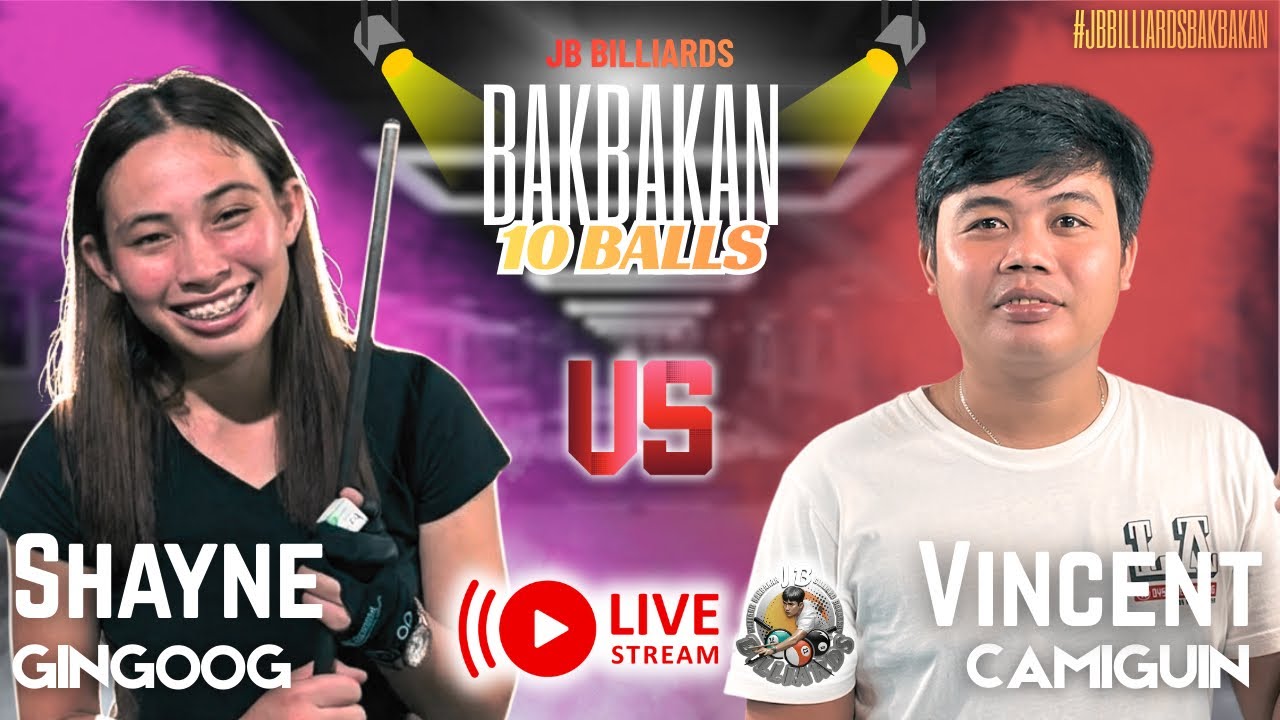 SHAYNE GINGOOG VS VINCENT CAMIGUIN 3 | 10 BALLS PAREHAS