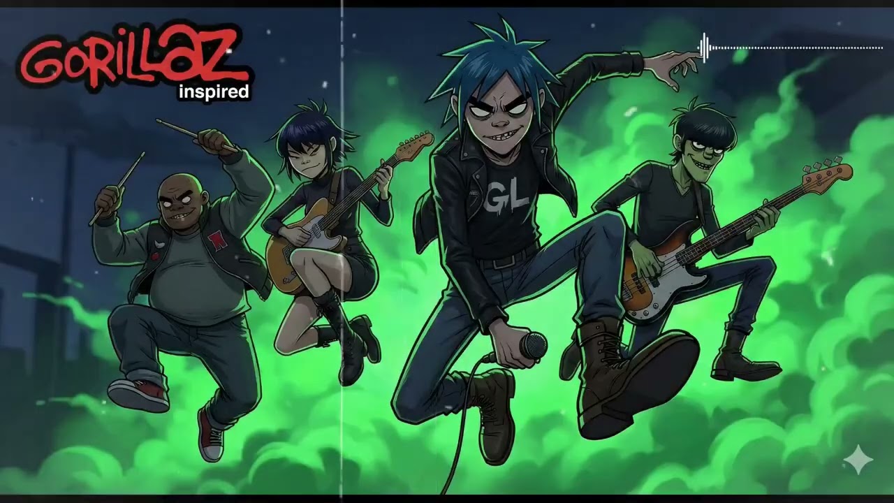 Kill Bill [UNDERGROUND] – Psycho Album REBOUND – Gorillaz Inspired AI Remix | Trip-Hop, Alt Hip-Hop