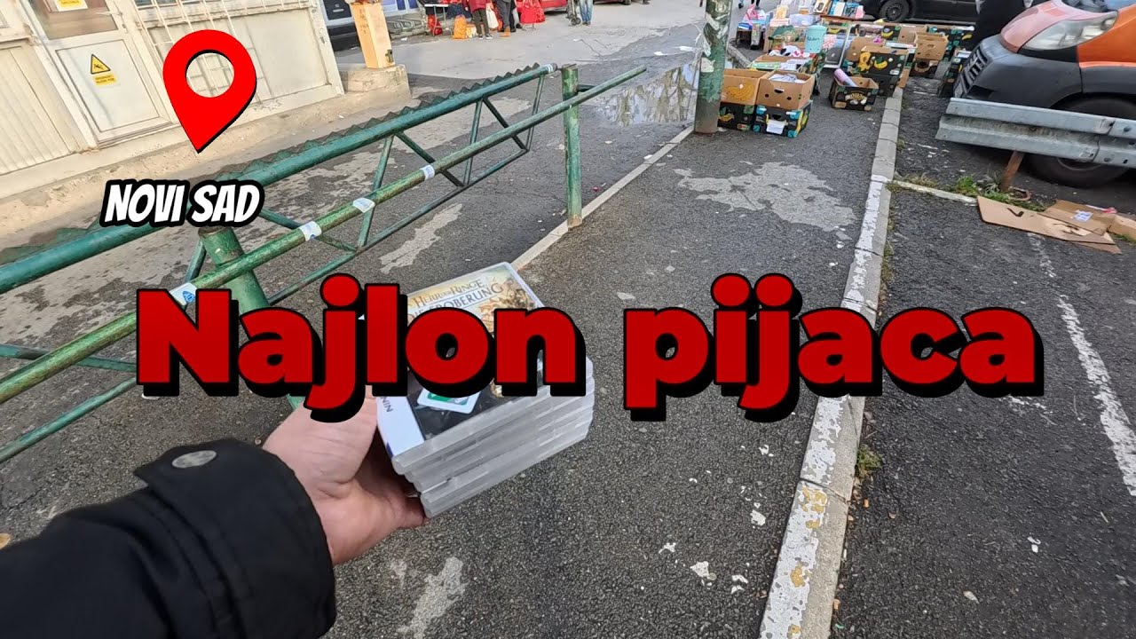 Bio sam na Najlon pijaci sa @MILENIJALAC91 !
