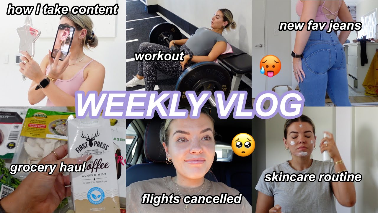WEEKLY VLOG // SKINCARE ROUTINE | NATUROPATH UPDATE | WA BORDERS CLOSED | WORKOUT WITH ME | JAZ HAND