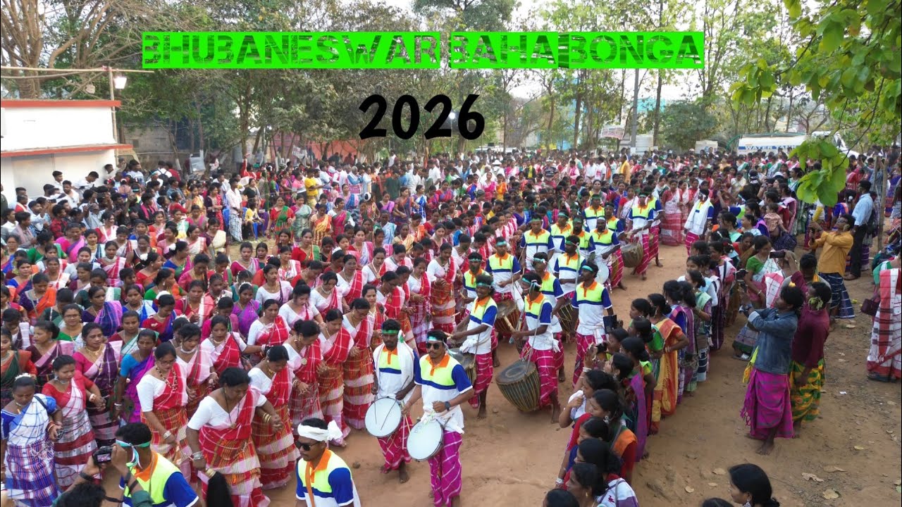 BHUBANESWAR BAHA BONGA 2026 || NEW SANTALI VIDEO 2026 || ADIM OWAR JARPA JAHER BHUBANESWAR 2026 