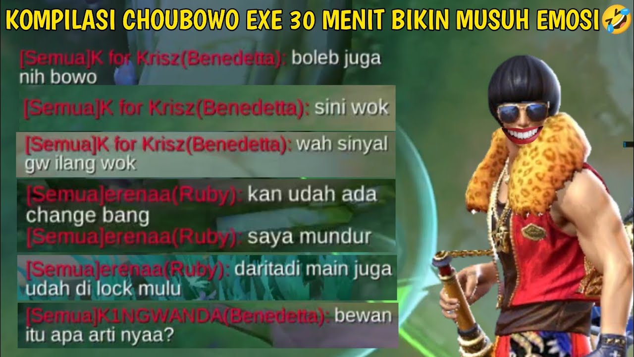 CHOUBOWO.EXE||KOMPILASI CHOUBOWO EXE 30 MENIT BIKIN MUSUH EMOSI🤣