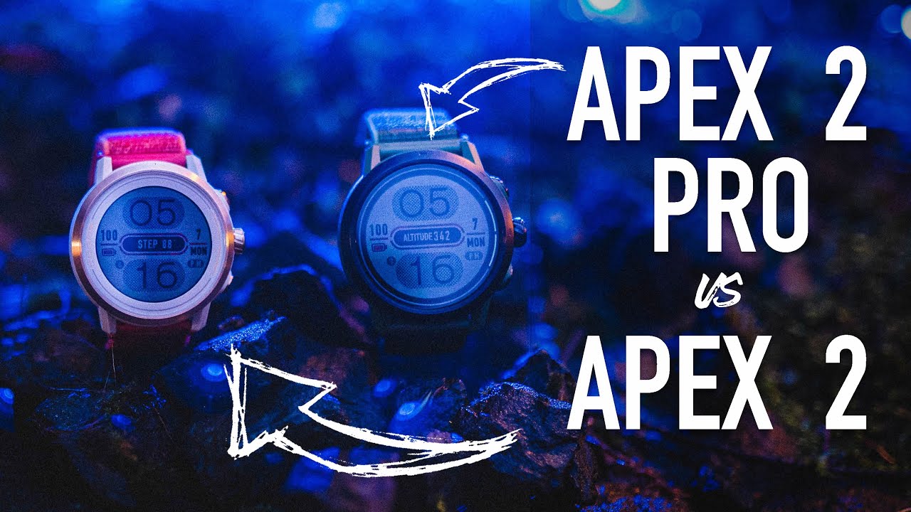 COROS APEX 2 vs APEX 2 Pro