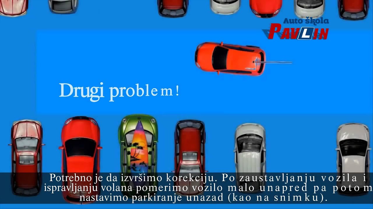 Problemi pri parkiranju unazad