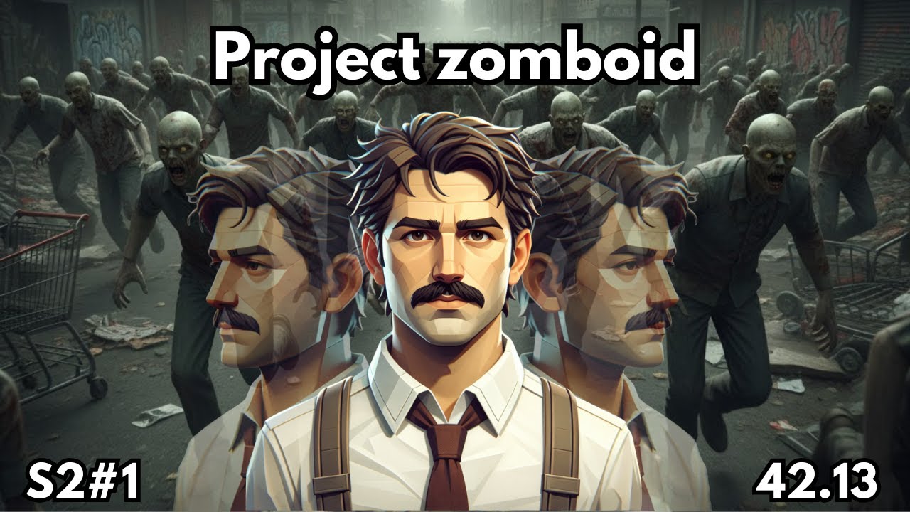 Project Zomboid Największa ilość zombie! - NAJLEPSZY POCZĄTEK!!!