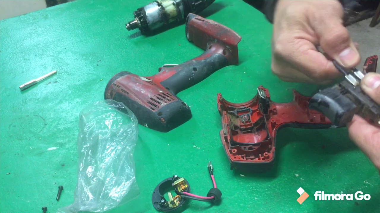 Cambio de escobillas atornillador HILTI SFC 22A