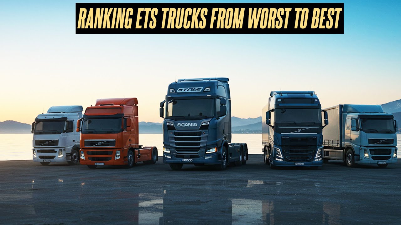 Рейтинг ETS2 от ХУДШЕГО до ЛУЧШЕГО