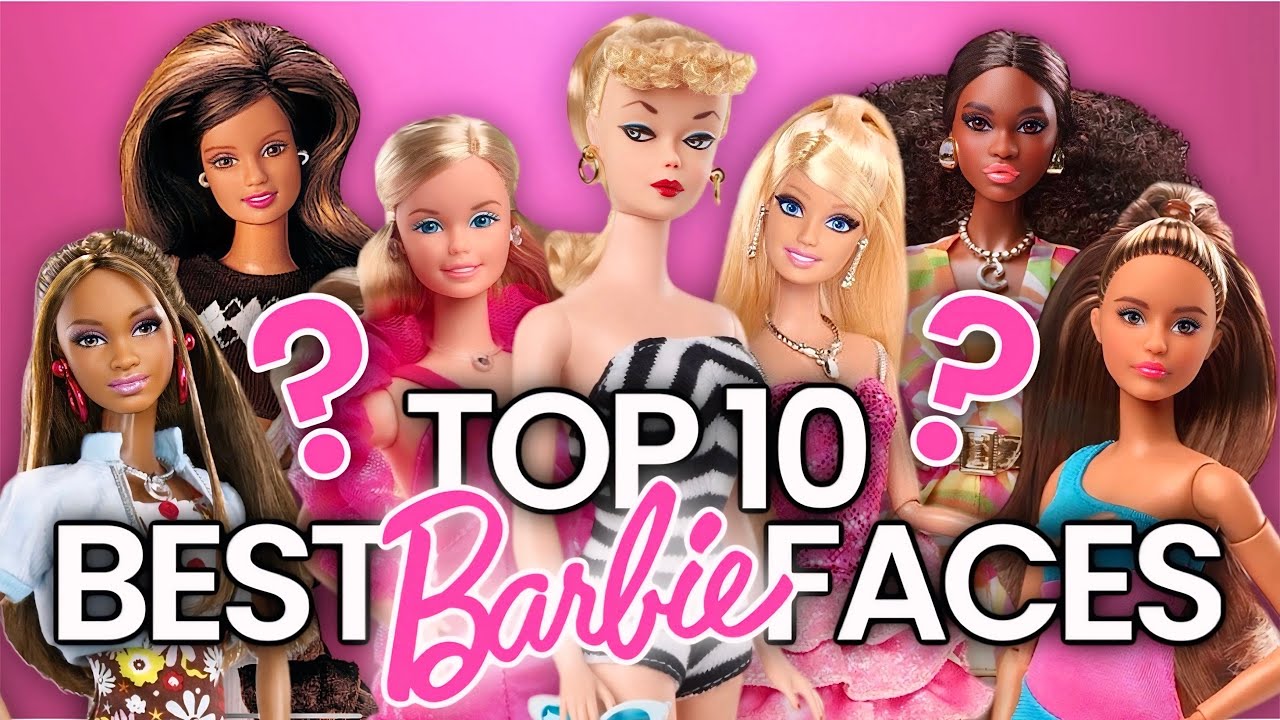 Top 10 Barbie Faces & History Of Barbie's Most Iconic & Beloved Faces