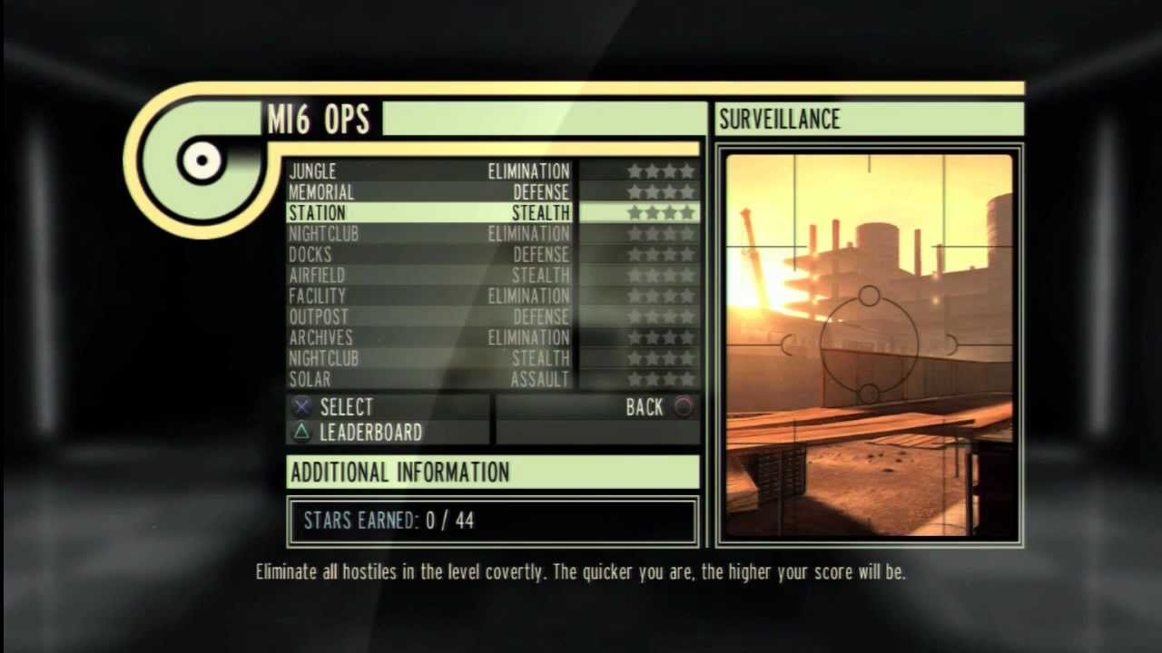 Gameplay Walkthrough: MI6 Ops