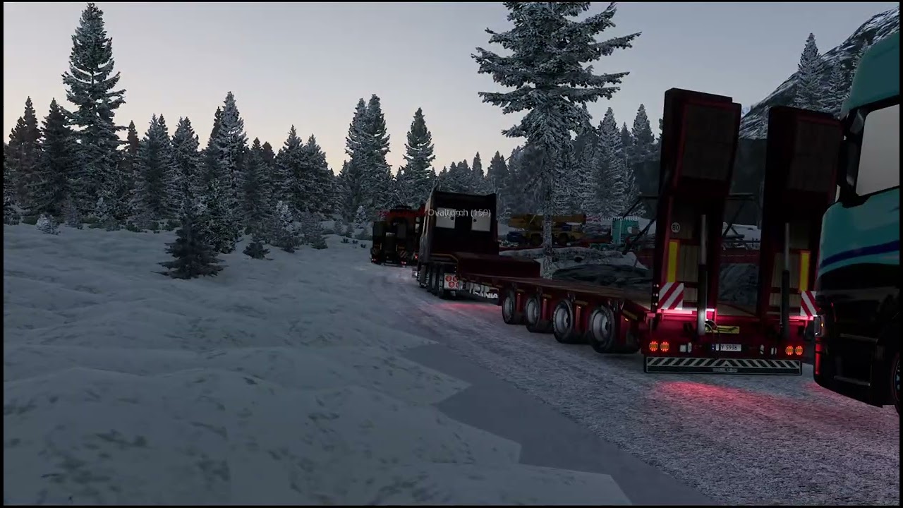 Euro Truck Simulator 2 Promods TMP Kirkenes to Shein Co. w/Beam Eye Tracker