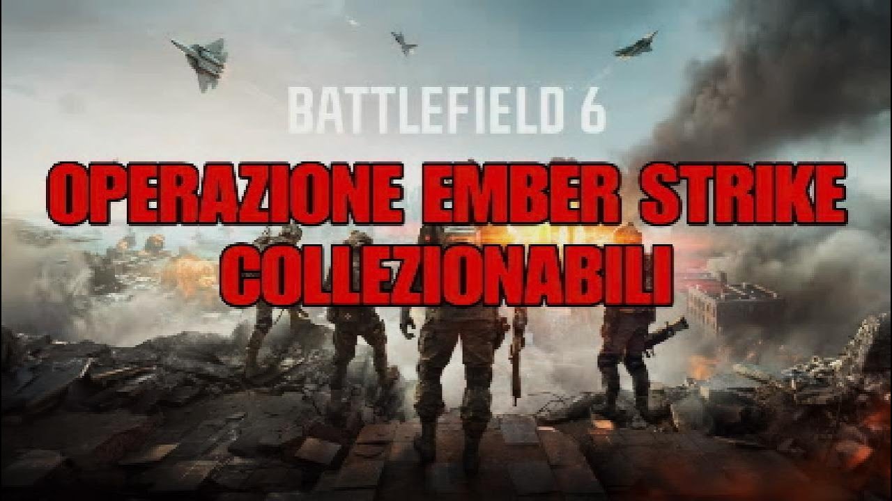 COLLEZIONABILI - Operazione Ember Strike - BATTLEFIELD 6