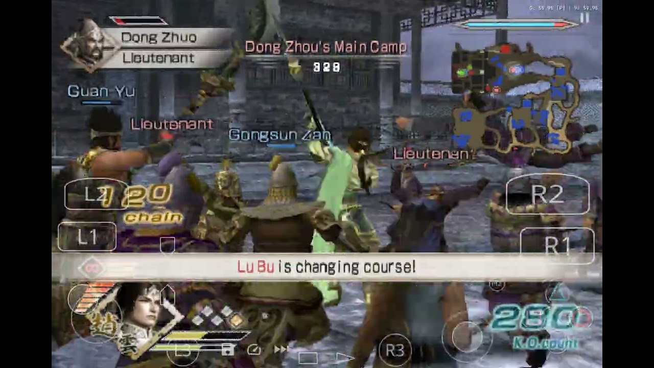 เกมสามก๊ก ภาค 6 ยุค Ps2 - ลูกสามพ่อ ลิโป้ 