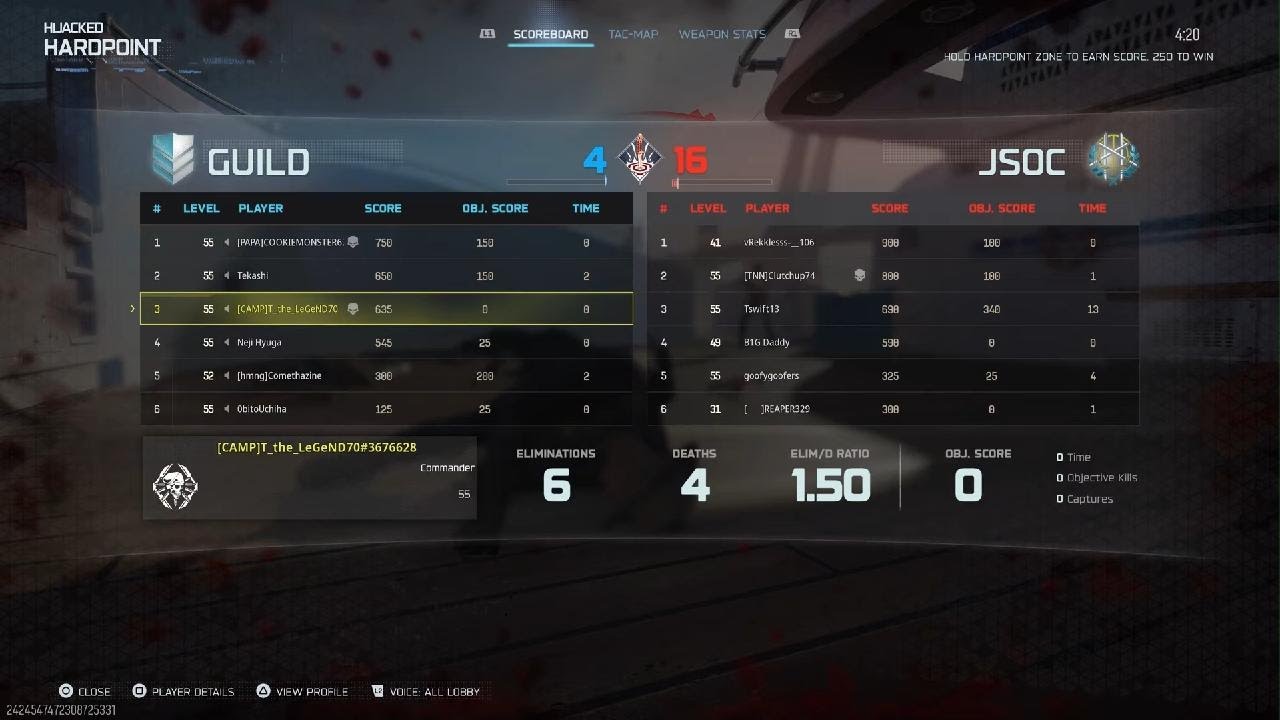 HP HIJACKED against scrubs