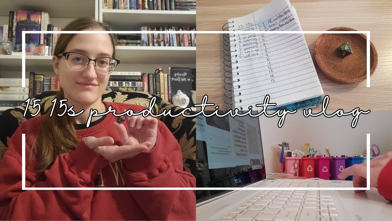 trying something a little different | 15 15s productivity vlog