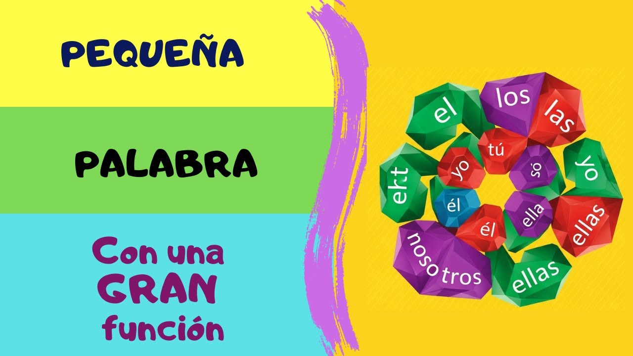 EL PRONOMBRE en español. ¿Qué es, para qué sirve y cómo usarlo bien?