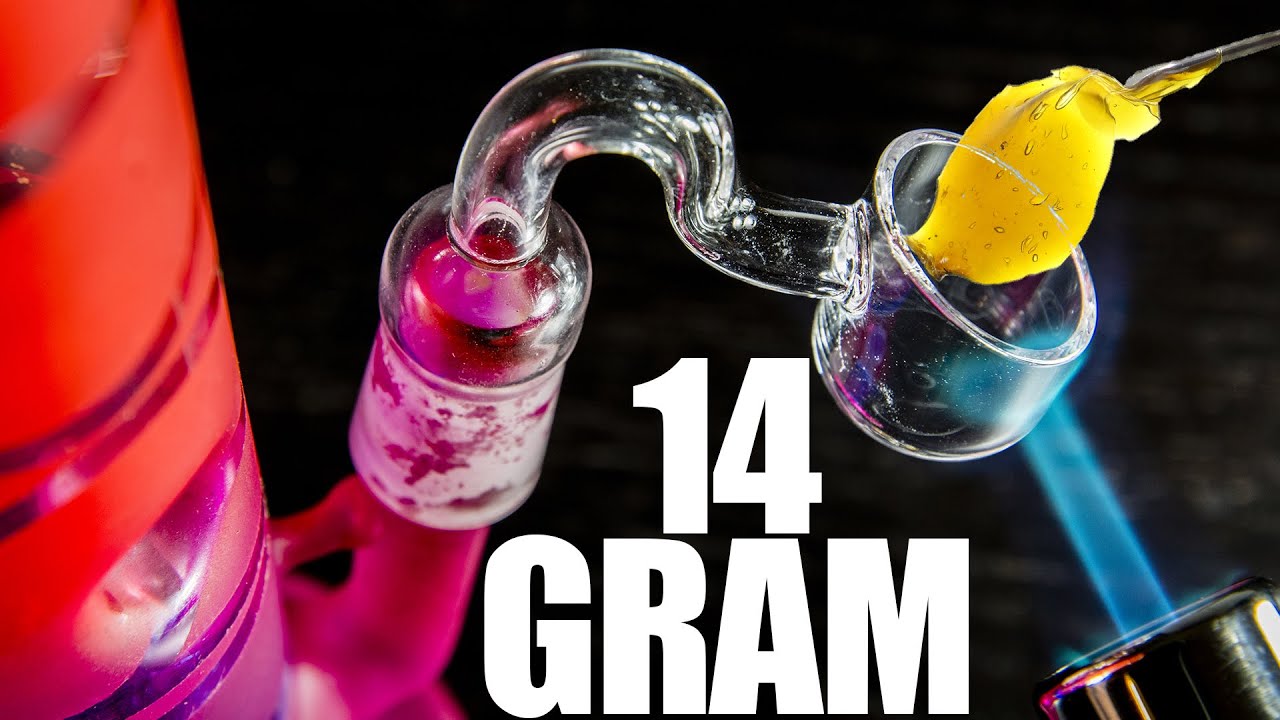 14 GRAMS OF DANK WEED MAKES AMAZING DABS